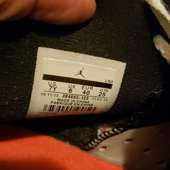 jordan retro 6 BG - Picture 6 of 7